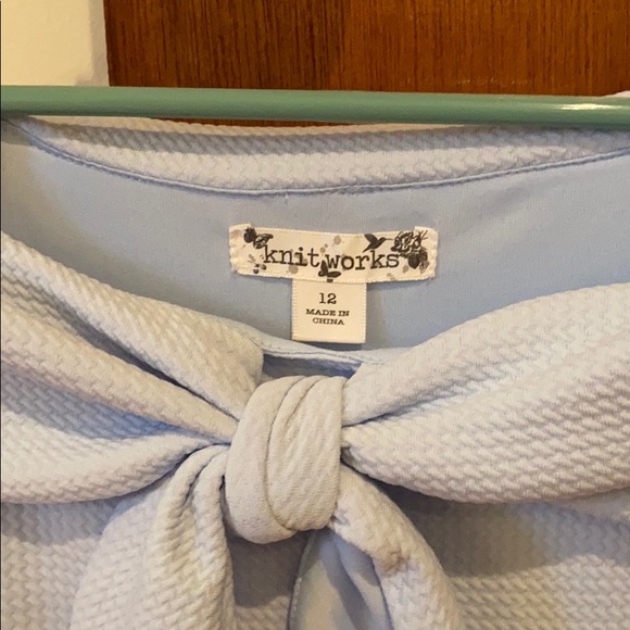 Size 12 girls light blue dress - Picture 2 of 3